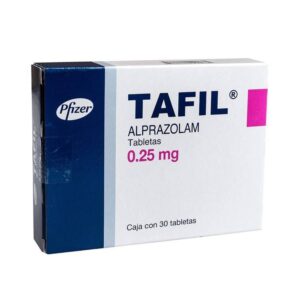 Tafil Alprazolam 0.25 Mg